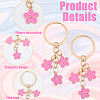 Zinc Alloy Keychain KEYC-WH20004-10B-6