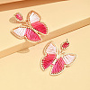 Bohemia Style Alloy & Cotton Dangle Stud Earrings FS-WG7AD97-05-1