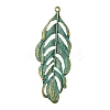 Tibetan Style Alloy Pendants PALLOY-YW0001-34-1