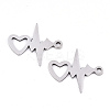 Non-Tarnish 201 Stainless Steel Pendants LS-STAS-S081-075-1