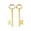 Tibetan Style Alloy Skeleton Key Large Pendants LS-TIBEP-S105-G-RS-1