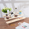 3-Tier Assembled Transparent Acrylic Organizer Display Risers ODIS-WH0029-89B-01-4