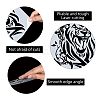 PET Plastic Drawing Painting Stencils Templates DIY-WH0244-092-3