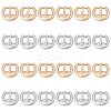 24Pcs 2 Colors Zinc Alloy Roller Buckles FIND-FH0009-88-1