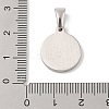 304 Stainless Steel Pendants STAS-S001-01P-B-3