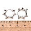 201 Stainless Steel Hoop Earrings for Women SA-CBA8B85-15P-5