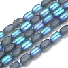Synthetic Moonstone Beads Strands G-E503F-A11-1