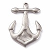Non-Tarnish 304 Stainless Steel Pendants STAS-O140-03P-1