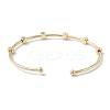 Brass Cuff Bangles BJEW-A134-02G-10-3