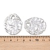 Hammered 304 Stainless Steel Pendants STAS-P424-04P-3