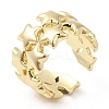 Brass Star Open Cuff Rings RJEW-K089-02G-3