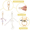 40Pcs 2 Colors Zinc Alloy Swivel Clasps FIND-SP0004-27-4