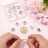 20Pcs Natural Howlite European Beads G-SP0001-01B-07-3