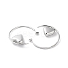 Non-Tarnish 304 Stainless Steel Stud Earrings EJEW-M249-01P-2