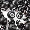 3 Strands 3 Style Handmade Evil Eye Lampwork Round Bead Strands LAMP-LS0001-12E-4