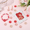 150Pcs 3 Styles Transparent Resin Pearl Beads RESI-PA0001-02A-3