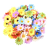 100Pcs Cloth Artificial Sunflower DIY-SP0005-96-1