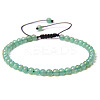 Adjustable Women's Green Aventurine Beaded Bracelet LS-CN3407-5-1