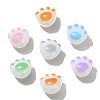 100Pcs Opaque Acrylic Beads OACR-CJ0001-31-3