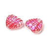 Transparent Glass Enamel Beads GLAA-S388-01D-2