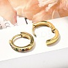304 Stainless Steel Micro Pave Cubic Zirconia Huggie Hoop Earrings EJEW-C096-01I-G-5