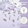 4Bags Tibetan Style Alloy Pendants Sets DIY-DC0002-76-5