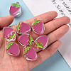 Transparent Enamel Acrylic Beads X1-TACR-S155-003I-5