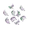 Electroplate Transparent Glass Bead EGLA-H102-07C-4