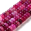 Natural Agate Beads Strands G-H295-C03-02-2