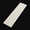 Rectangle Shape Cardboard Necklace Display Cards CDIS-Q001-18-1