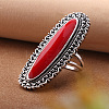 Alloy and Resin Finger Rings FS-WGB9ABA-02-4