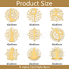 Nickel Decoration Stickers DIY-WH0450-131-2