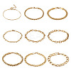 304 Stainless Steel Chain Bracelets STAS-TA0004-58-1