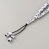 Muslim Acrylic Round Prayer Beads Bracelets BJEW-WH0031-013E-2