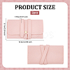 Rectangle PU Leather Envelope Travel Folding Rolls AJEW-WH048-966A-2