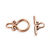 Ion Plating(IP) 304 Stainless Steel Toggle Clasps STAS-D142-03A-RG-2