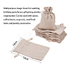 Polycotton(Polyester Cotton) Packing Pouches Drawstring Bags LS-X-ABAG-T004-10x14-01-2
