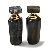 Natural Moss Agate Dropper Perfume Bottles DJEW-H010-03G-04-1