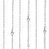 10Pcs 667 Stainless Steel Paperclip Chain Necklaces NJEW-BBC0001-48A-P-6