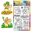 PVC Plastic Clear Stamps DIY-WH0618-0262-1