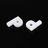 Natural Freshwater Shell Letter Charms BSHE-ZX007-02P-2