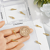 8Pcs Rack Plating Brass Pendants KK-BBC0016-42-3