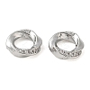 Brass Micro Pave Clear Cubic Zirconia European Beads CU-CBAC675-10P-1