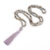 Tassel Pendant Necklaces NJEW-P191-A04-1