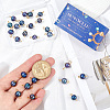 30Pcs Natural Cultured Freshwater Pearl Dyed Connector Charms PALLOY-SC00006-3