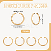 12Pairs 304 Stainless Steel Huggie Hoop Earrings EJEW-UN0003-14-3