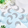 Resin Rhinestone Hotfix Rhinestone Iron on/Sew on Cloth Patches DIY-WH20063-030E-4