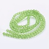Crackle Glass Beads Strands X-CCG-Q001-6mm-11-2