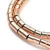 Synthetic Non-magnetic Hematite Beads Strands G-P545-M01-01C-3