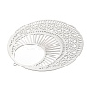 Non-Tarnish 304 Stainless Steel Filigree Pendants LS-STAS-K257-03P-3